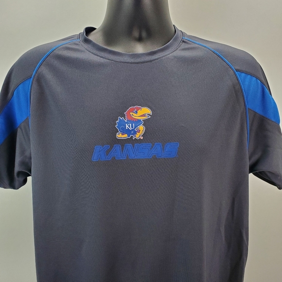 NCAA Other - NCAA University of Kansas Jayhawks Dri-Fit Shirt Large Grey
